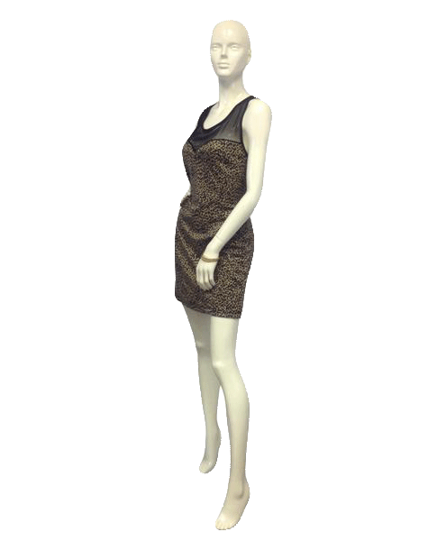 Load image into Gallery viewer, Memuse Cheetah Girl Mesh Dress Size Large SKU 000067
