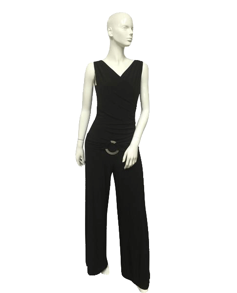 Load image into Gallery viewer, Lipstick Black Jumpsuit Size XL SKU 000092
