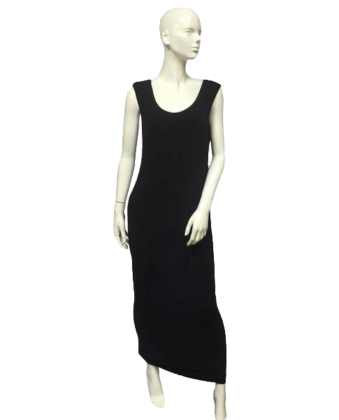 Load image into Gallery viewer, Ulla Popleen Navy Travelers Maxi Dress Size M (SKU 000014)
