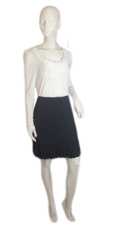 Max Studio Skirt Gray Size S (SKU 000251-9)