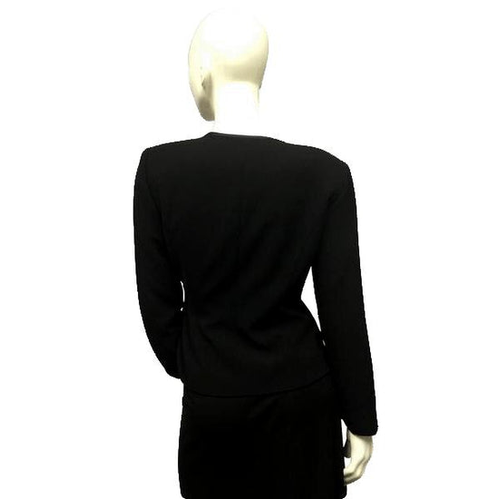 Maggy London Black Sequin Top Size 8 SKU 000096
