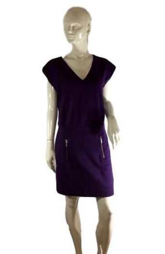 Michael Kors Dress Purple Size 4 SKU 000235-1
