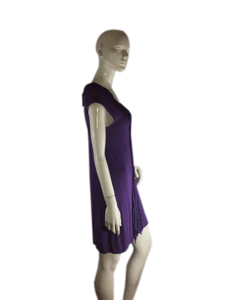 Load image into Gallery viewer, Nanette Lepore 90&amp;#39;s Dress Purple Size S SKU 000238-4
