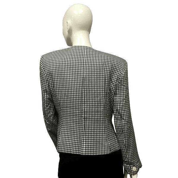 Jones New York 70's Blazer Checkerboard Size 10 SKU 000044