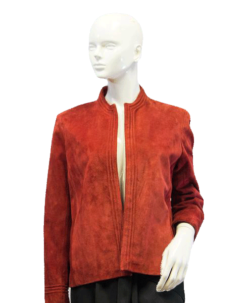 Comint 60's Blazer Red Leather Size 12 SKU 000038 – Designers On A Dime