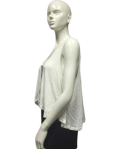 Load image into Gallery viewer, Wet Seal Heart &amp;amp; Hips 2000 Tank Top White Size L SKU 000095
