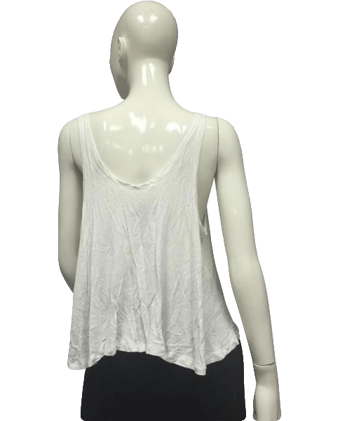 Load image into Gallery viewer, Wet Seal Heart &amp;amp; Hips 2000 Tank Top White Size L SKU 000095
