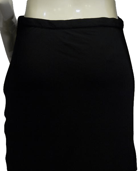 Cache 80's Skirt Asymmetrical Black Embellished Size 10 SKU 000013