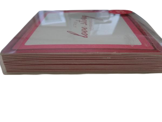 Two's Company A True LOVE STORY Never Ends Paper Coaster Set Of 12  (SKU 000177 )