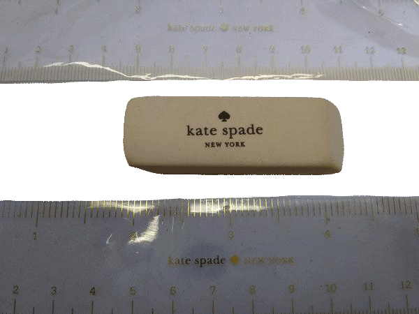 Kate Spade New York Ruler And Eraser Set    (SKU 000177 )
