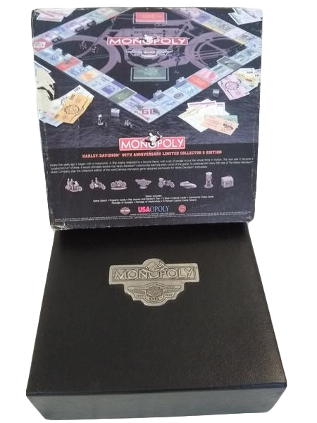 Parker Brothers Limited Collectors Edition 95th Harley Davidson  Anniversary Monopoly Game   ( SKU 000178)