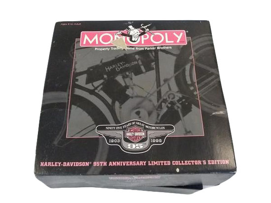 Parker Brothers Limited Collectors Edition 95th Harley Davidson  Anniversary Monopoly Game   ( SKU 000178)