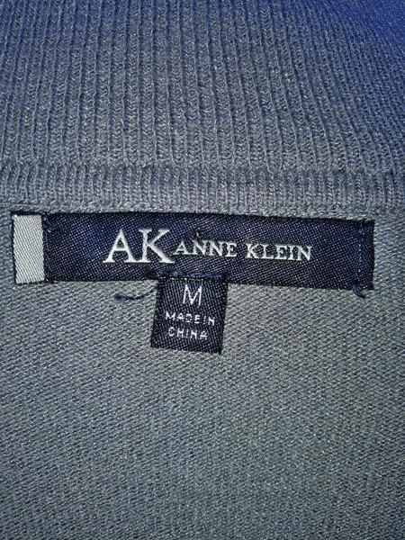 Anne Klein 70's Gray Turtle Neck Top Size Medium SKU 000180
