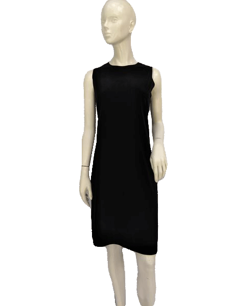 Designers On A Dime Black Suede Dress Size L SKU 000156