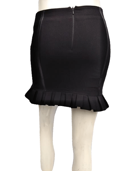 Bebe 80's Black Mini Skirt Size 0 SKU 000133