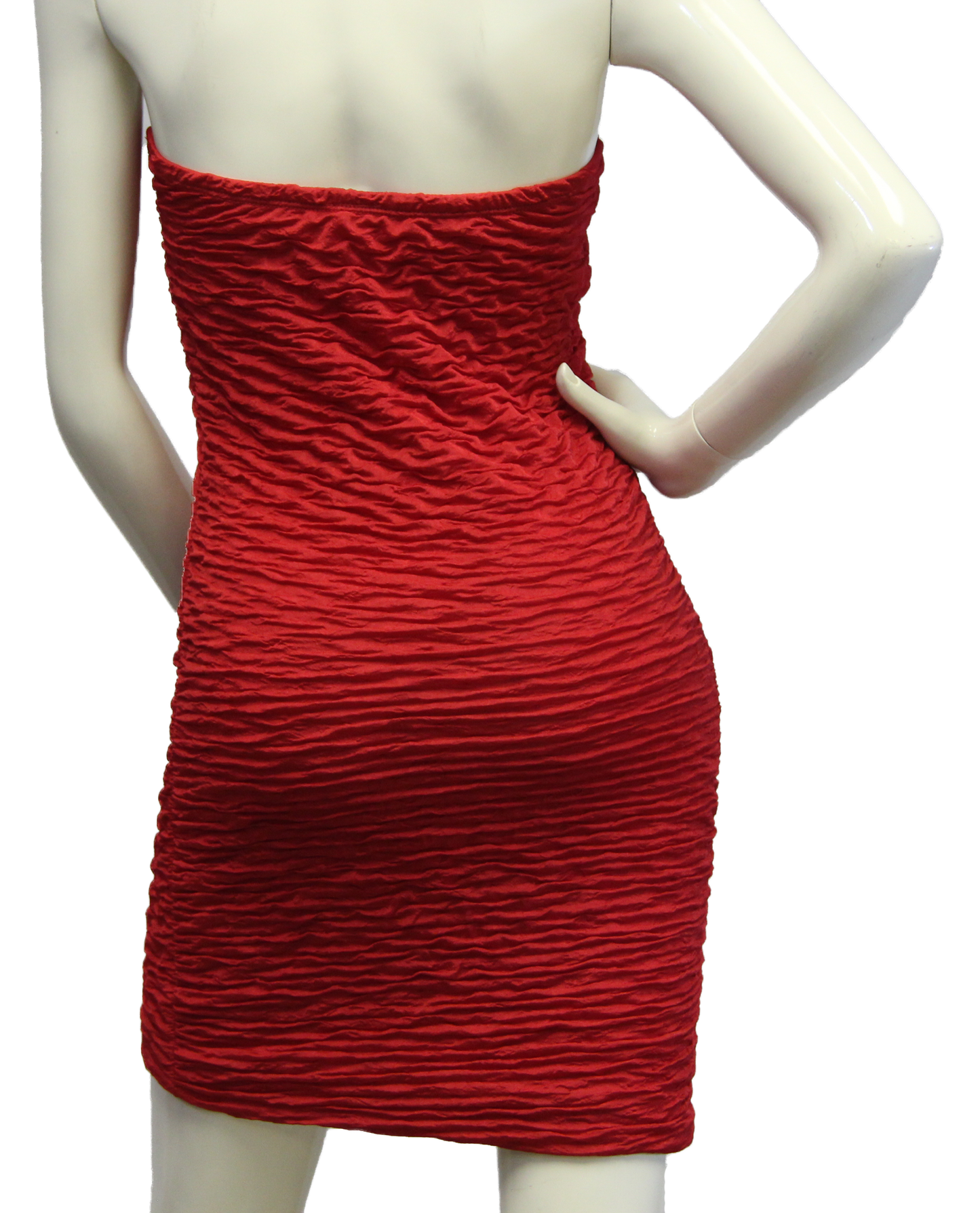 Red Salsa Dress Size M/L (SKU 000087) - Designers On A Dime - 4