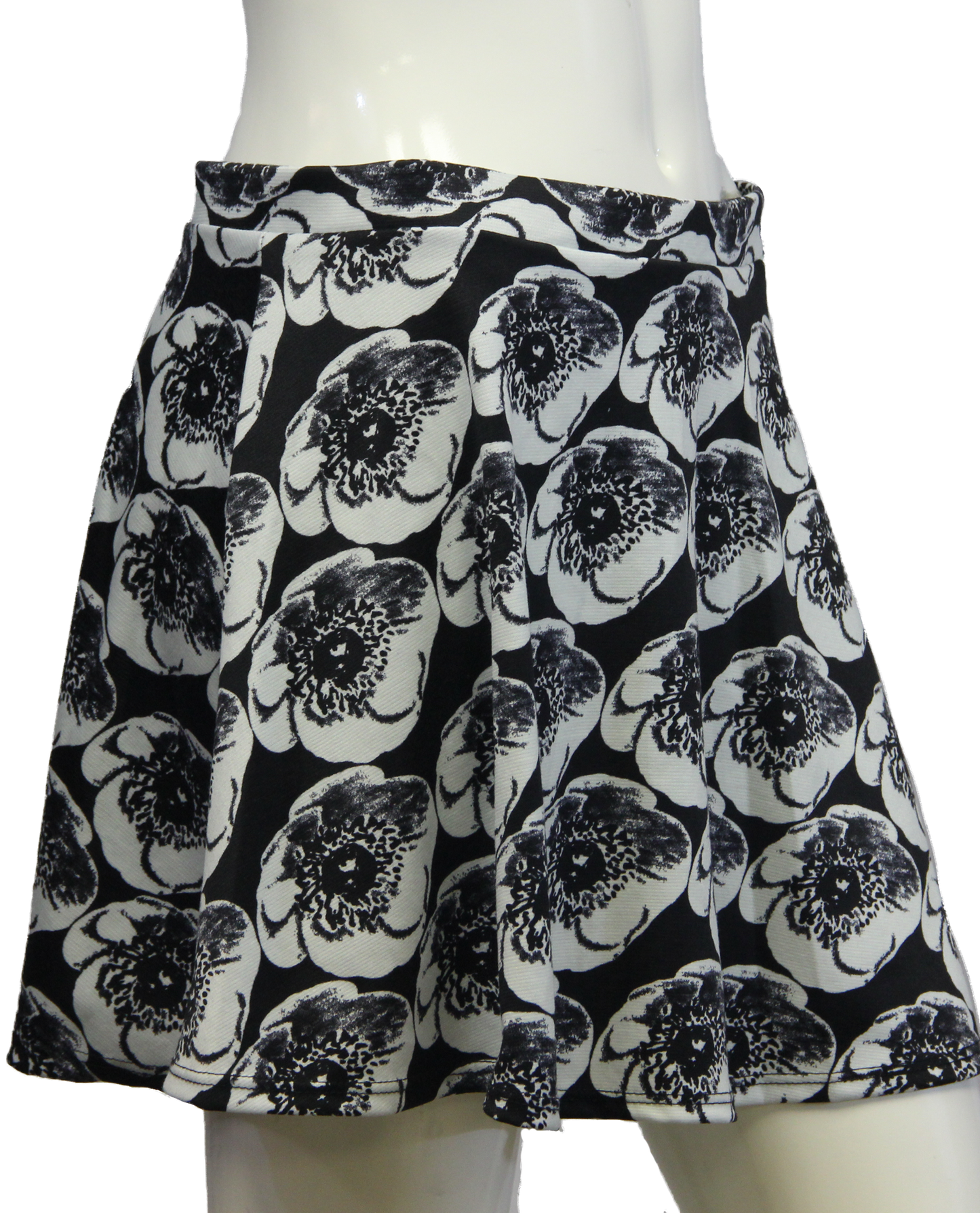 Floral Poppy Pont Mini Flower Skirt Sz L (SKU 000026) - Designers On A Dime - 1