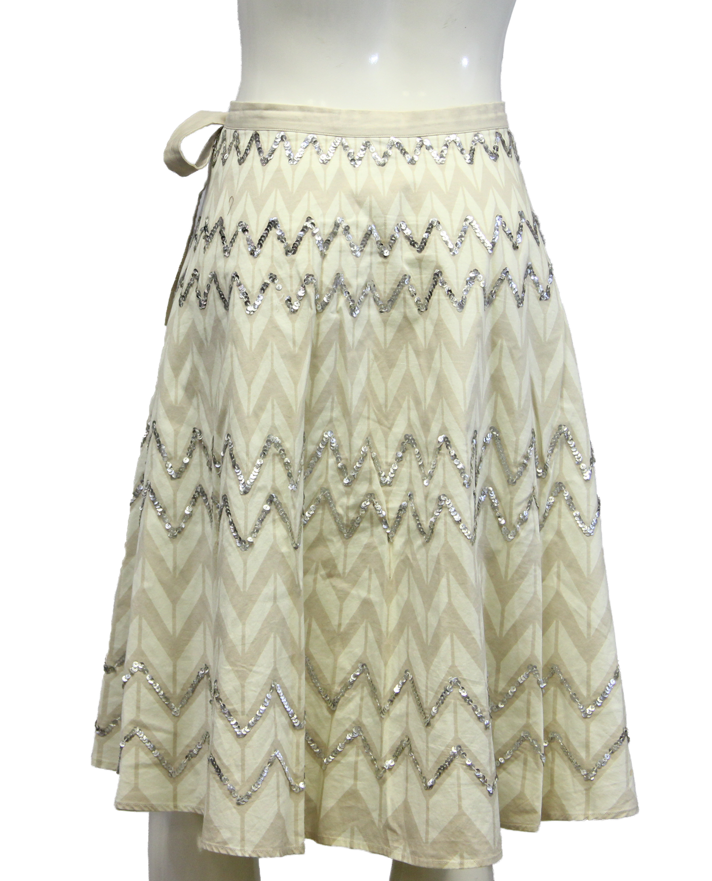 BCBG Max Azria Sequin Skirt Size L (SKU 000026) - Designers On A Dime - 1