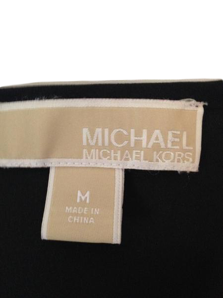 Michael Kors 90's Top Magenta with Black Stripes Size M (SKU 000209)
