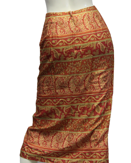 Talbots Wrap Around Skirt Size 4P (SKU 000028) - Designers On A Dime - 4