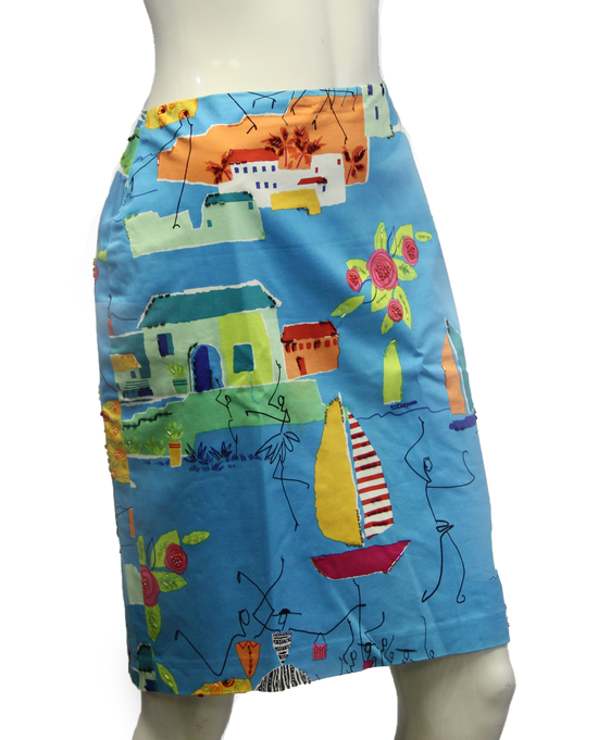 Load image into Gallery viewer, Maggy London I&amp;#39;m on a Boat Skirt Size 4 (SKU 000013) - Designers On A Dime - 2
