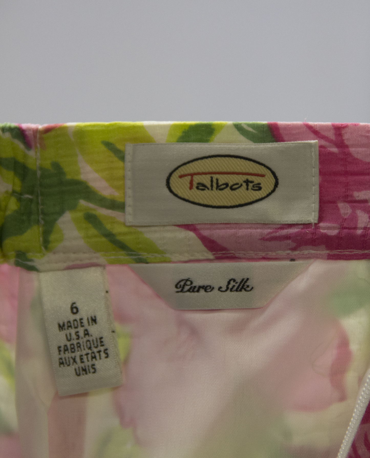 Talbots Flower Skirt Size 6 (SKU 000013) - Designers On A Dime - 3