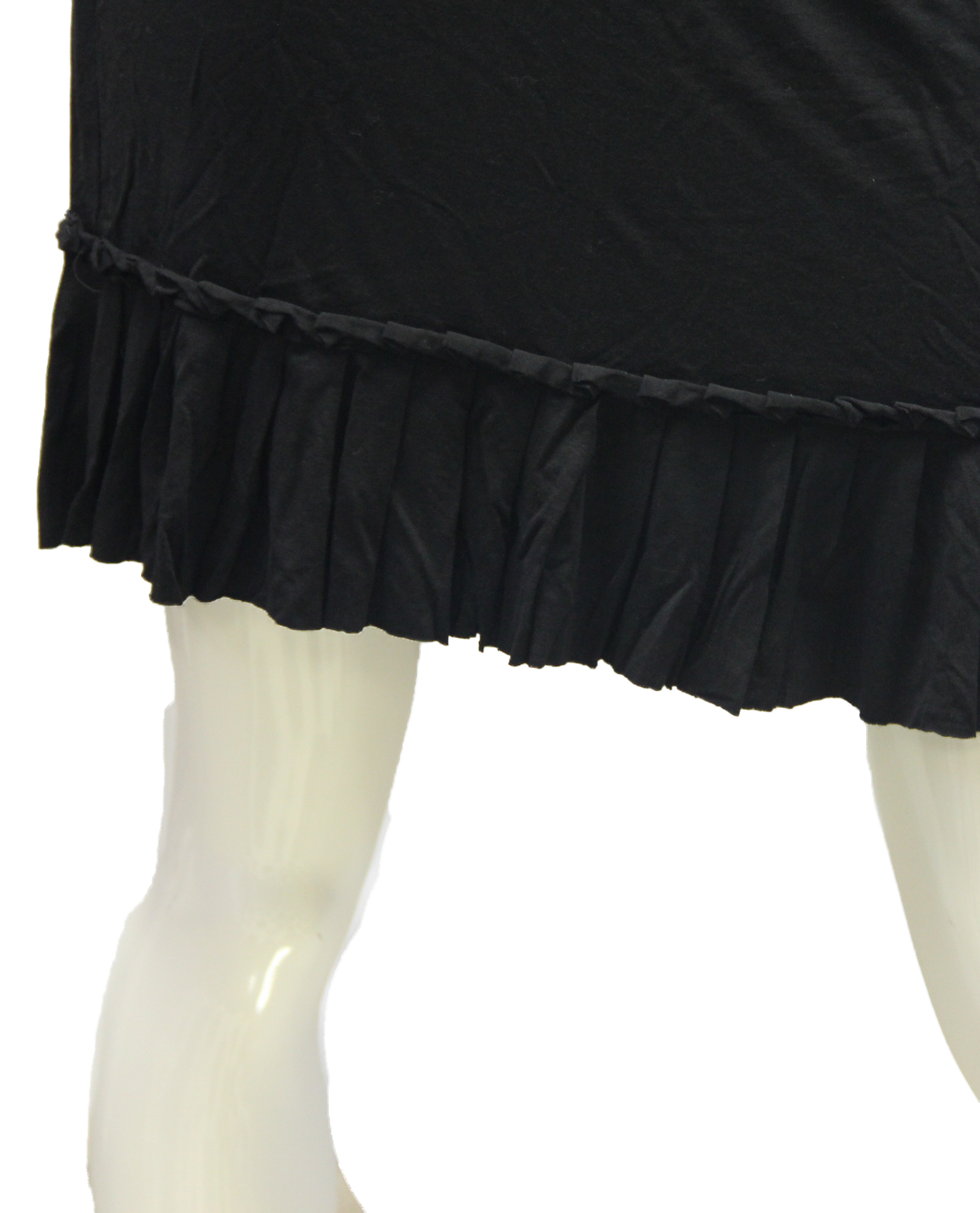 Load image into Gallery viewer, Max Studio Black Skirt with Ruffle Bottom Size Small (SKU 000028) - Designers On A Dime - 2
