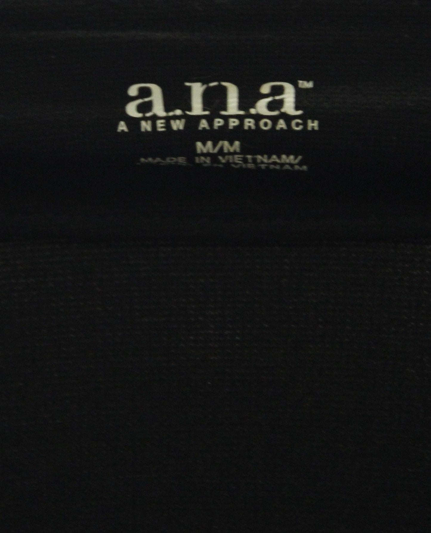 A.N.A. 80's Blazer Black & Silver Size M NWOT SKU 000031