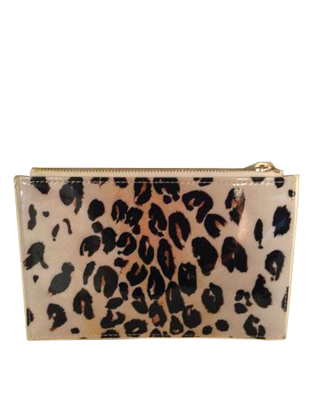 Load image into Gallery viewer, Kate Spade Leopard pencil pouch, new with tag  (SKU 000210)
