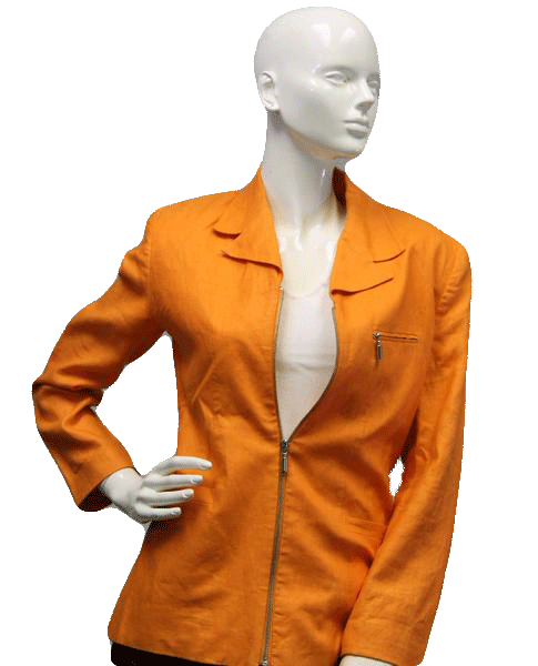 Bloomingdale's Jacket Orange Size 6 SKU 000033