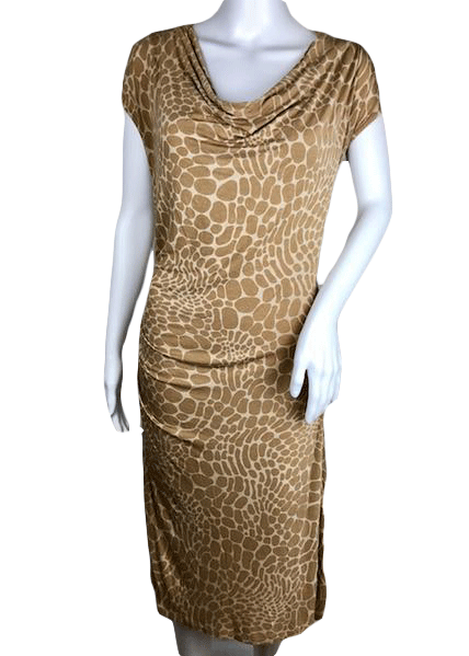 Michael Kors Giraffe Printed Dress Size S SKU 001001-4