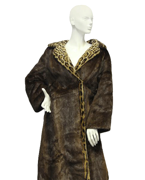 FUR Anita Kemper Real Fur Vintage Coat from the 40's Size XL SKU 00007 ...