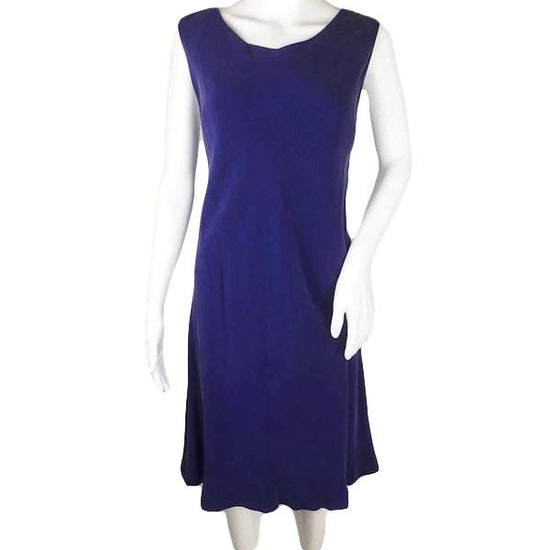 Diane Von Furstenberg 90's Sleeveless Flare Dress Size 16 SKU 001006-7