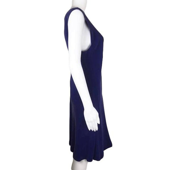 Diane Von Furstenberg 90's Sleeveless Flare Dress Size 16 SKU 001006-7