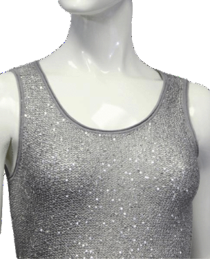 Load image into Gallery viewer, Ann Taylor Simple Sweet Sequin Top Size SP (SKU 000010)
