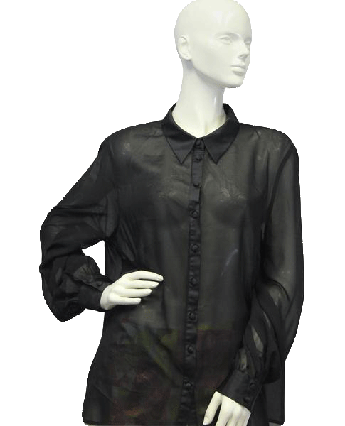 Load image into Gallery viewer, GOK for TU Top Satin Finish Sheer Size UK 20 SKU 000024
