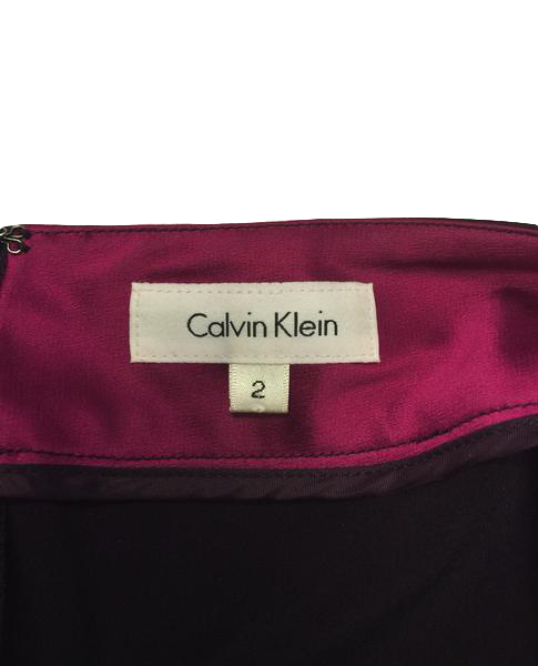 Load image into Gallery viewer, Calvin Klein Satin Skirt Size 2 (SKU 000019)

