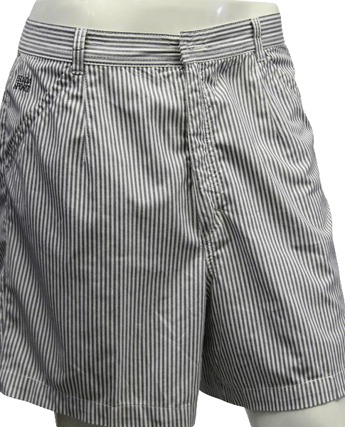 Escada Sport 70's Shorts Gray & White Size 44 SKU 000009