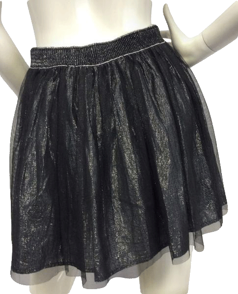 Decree Shimmer Me Down Party Skirt Size M  (SKU 000004)