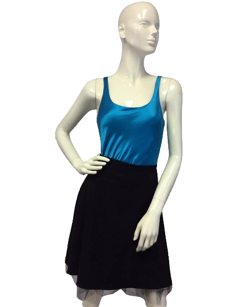Load image into Gallery viewer, Copper Key 60&amp;#39;s Black Skirt Size 3 SKU 000026
