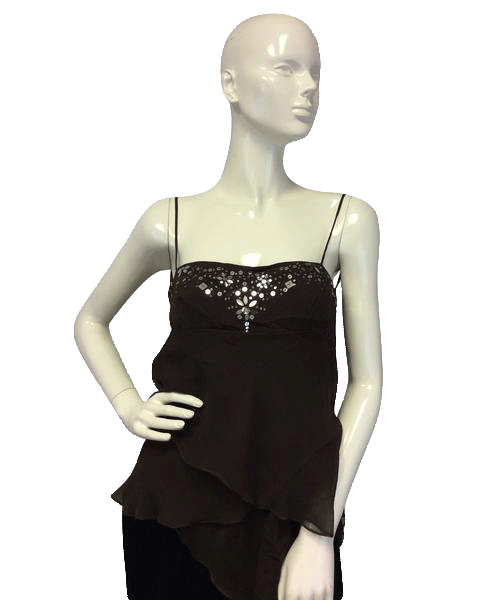 White House Black Market 90's Strapless Top Silver Size 6 SKU 000234-8 –  Designers On A Dime