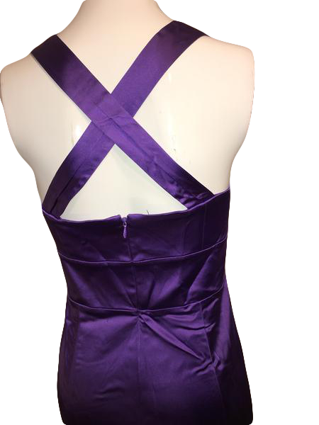 Calvin Klein 70's Purple Knee Length Party Dress Size 10 SKU 000201 Designers On A Dime Calvin Klein 70's Purple Knee Length Party Dress Size 10 SKU 000201 Designers On A Dime