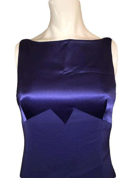 Tahari 70's Jewel Tone Purple Ankle Length Formal Ball Gown Size 2 SKU 000201