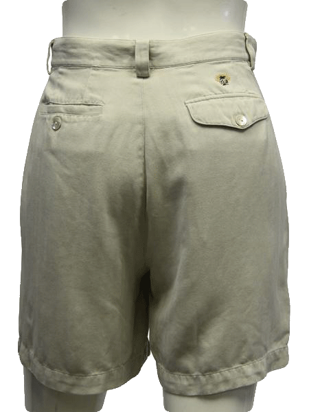 Load image into Gallery viewer, Tommy Bahama 80&amp;#39;s Women&amp;#39;s Tan Short Size 6 SKU 000070
