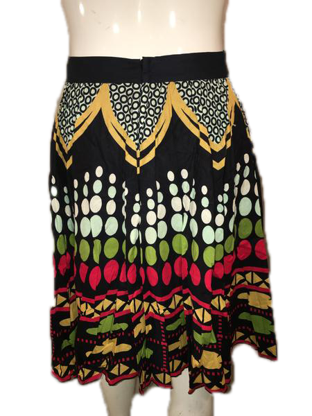 Forever 80's Full Above Knee Multi Color Skirt Size S SKU 000144