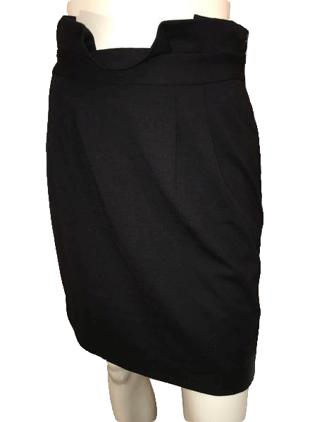 Banana Republic 70's Black Skirt Size 4 SKU 000154