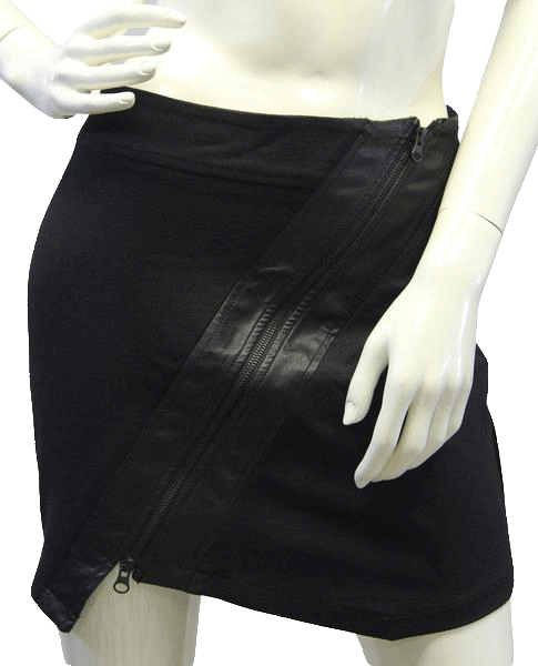 Guess Dipped and Zipped Skirt Size L (SKU 000012)