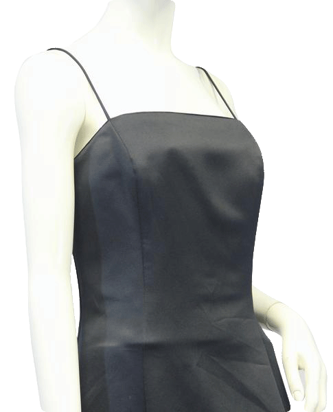 Alex Evenings 80's Black Formal Maxi Dress Size 14 SKU 000063