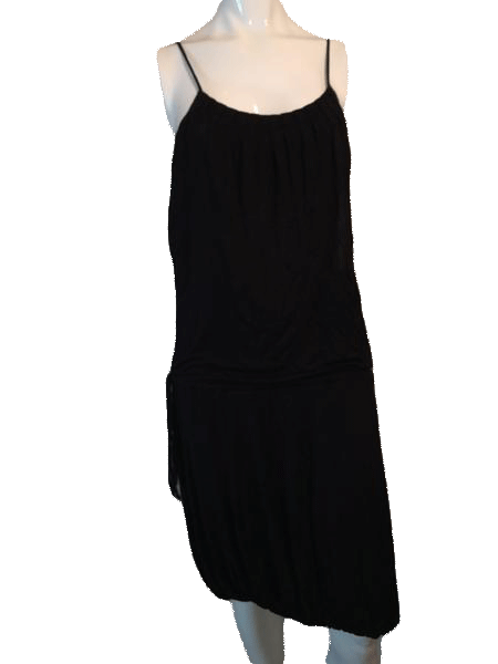 To The Max Black Dress with Spaghetti Straps Size S (SKU 000123