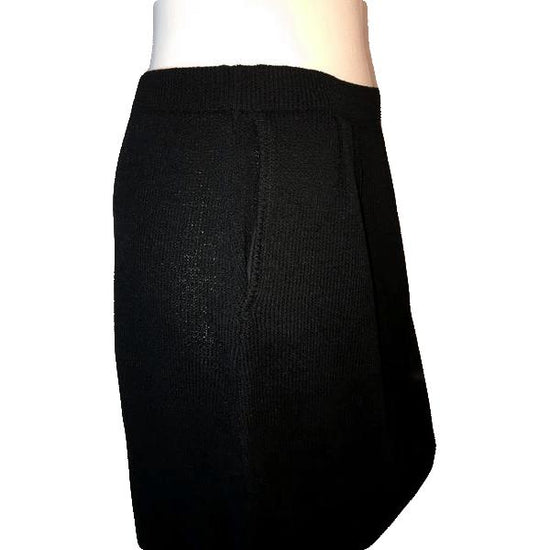 Jil Sander Black Below Knee Length Skirt Size 30” SKU 000126